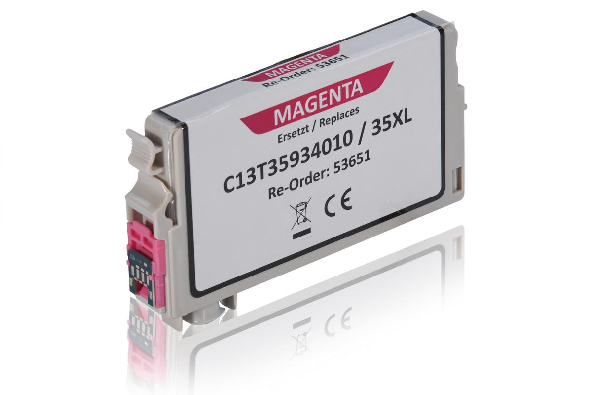 ✓ Cartouche compatible Epson 35XL Magenta couleur magenta en stock -  123CONSOMMABLES
